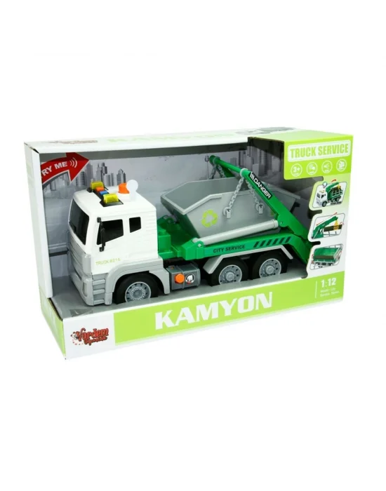 Wy821a Wy840a 1 12 Sürtmeli Sesli Işıklı Servis Kamyonu