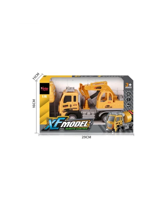 Xf-789-110a-1a-3a-4a Kumandalı Şarjlı İş Makinesi -vardem
