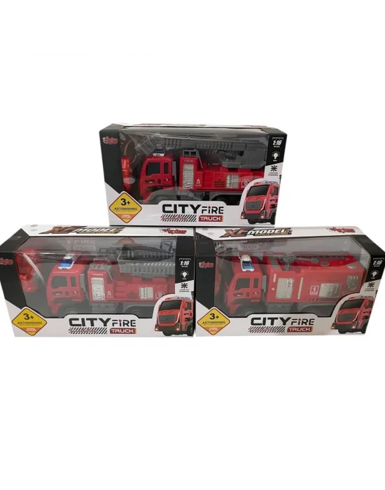 Xf-789-210a-11a-12a Uk 1 16 Şarjlı Işıklı İtfaiye