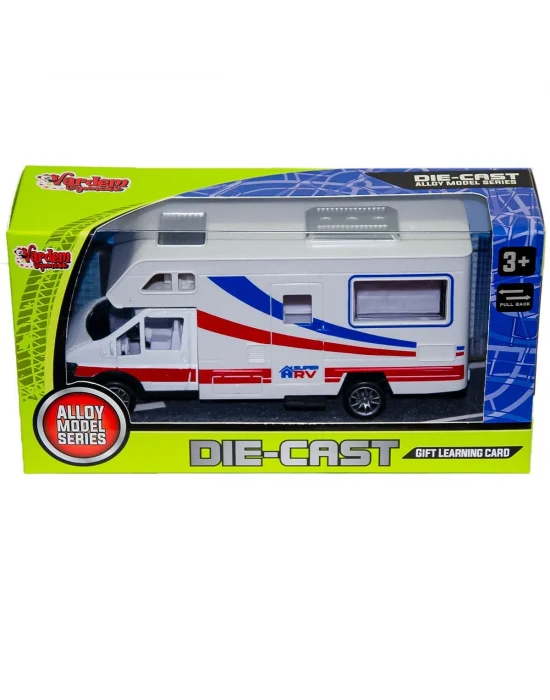 Xfd889-311 Kutulu Çek Bırak Die-cast Karavan - Vardem Oyuncak
