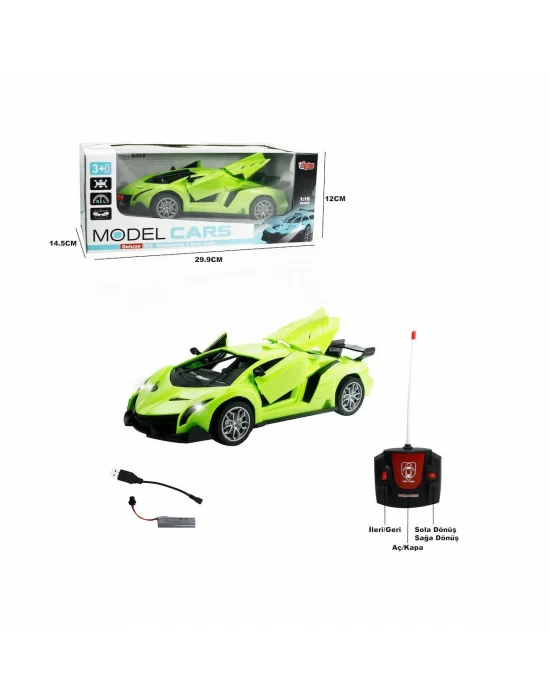 Xfg-789-104c Kumandalı Şarjlı 1:18 Kapı Ve Bagaj -vardem