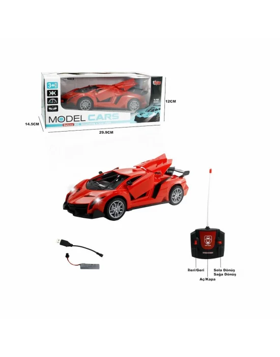 Xfg-789-104c Kumandalı Şarjlı 1:18 Kapı Ve Bagaj -vardem