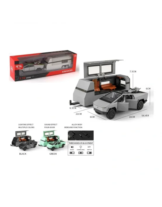 Xhd-a3230 Kut 1 32 C-k Işıklı Sesli Truck