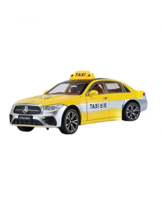 Xhd-b2426 C-vardem Çek Bırak 1:24 Işıklı Ve Sesli Kapıları Açılan Mrs Taxi