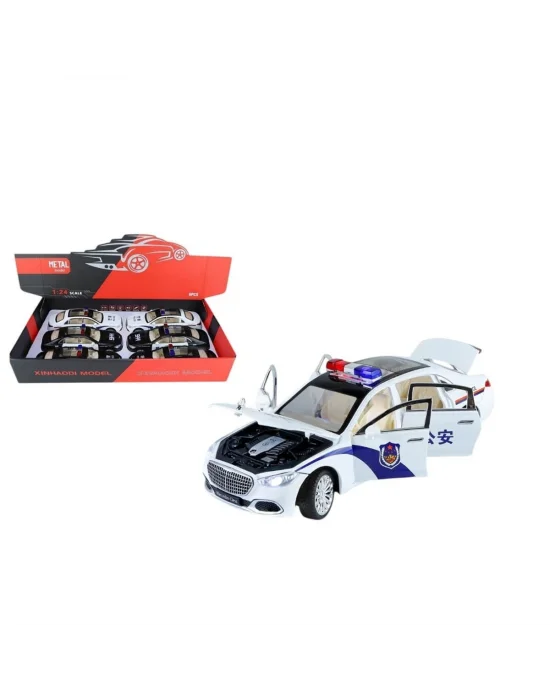 Xhd-b2430 C-b 1 24 Işıklı Sesli Tsl Polis Araba