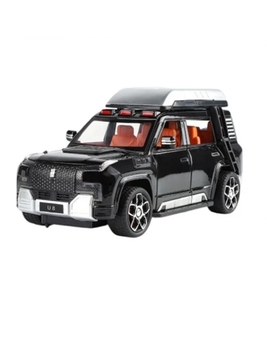 Xhd-b2432 -vardem Çek Bırak  Işıklı Ve Sesli Kapıları Açılan Lr Jeep 1:24