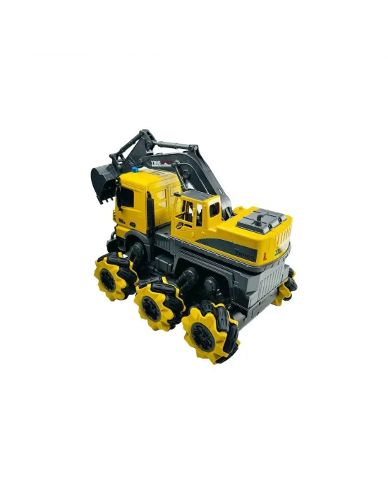 Yj-075-4 1:14 Uzaktan Kumandalı Full Fonksiyon 2.4g Kamyon Kazıcı -vardem