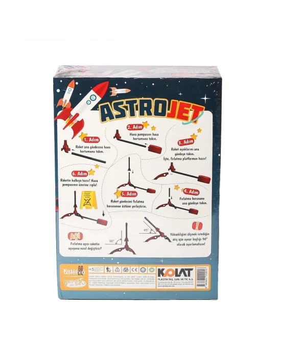 Zk122 Astro Jet Kutu Oyunu -kolat