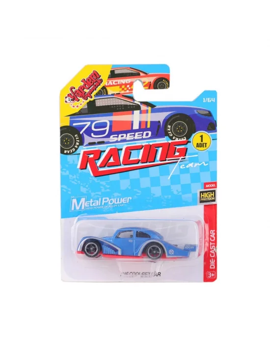 ZQ11311 -vardem Kartela  Metal Tekli Araba 1:64