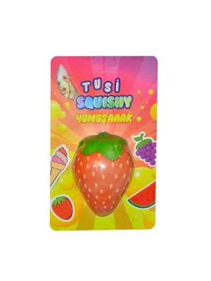 0007 Köpük Squishy Çilek -tusi