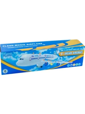 00316 A380 Airbus Uçak Işıklı