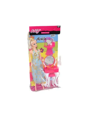 02260 Oydaş, Anlily Makyaj Masalı Bebek / Kartela / +3 Yaş