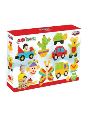 03 296 Çıt Çıt Bloklar 224 Parça -pilsan Oyuncak