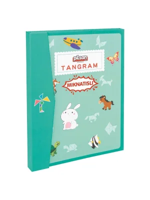 03 569 Ahşap Manyetik Tangram -pilsan Oyuncak