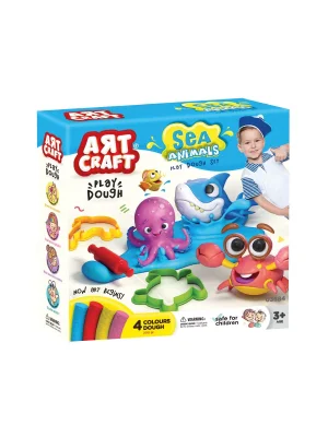 03684 Art Craft Deniz Hayvanları Hamur Set 200 Gr