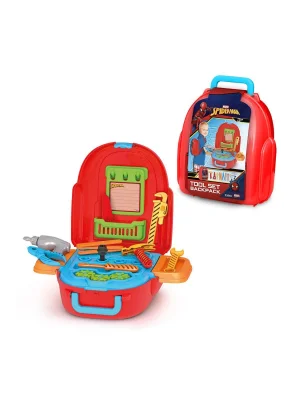 03845 Spiderman Tamir Seti Sırt Çantası -fentoys