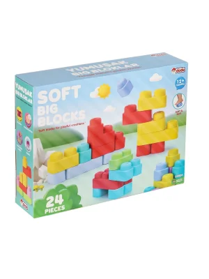 04006 Yumuşak Big Bloklar 24 Parça -dede