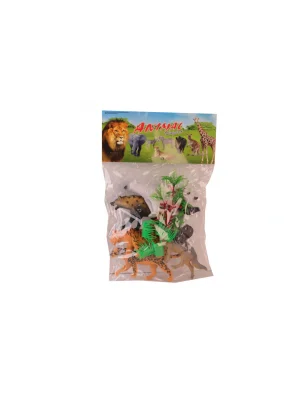 050-a27 Pvc De Vahşi Hayvanlar Seti 72