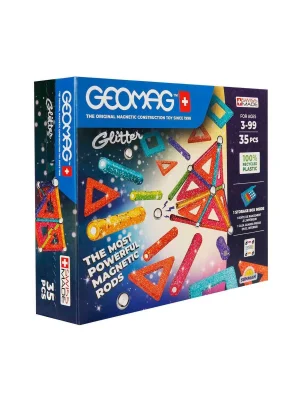 0535 Geomag Glitter Manyetik Zeka Oyunu 35 Parça
