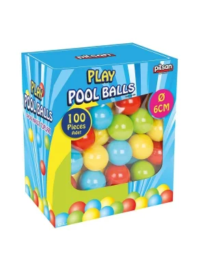06 400 Oyun Havuz Topları Kutulu 6 Cm 100 Lü