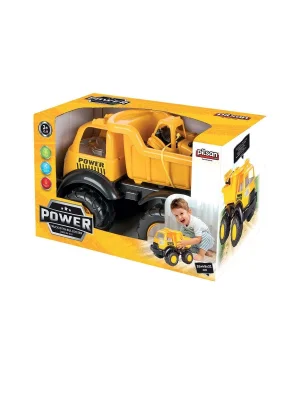 06 518 Power İş Makineli Kamyon -pilsan Oyuncak