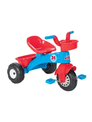 07 169 Atom Bisiklet Mavi Kırmızı Flexo