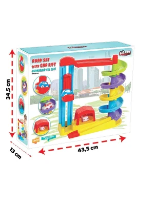 07 668 Asansörlü Yol Seti -pilsan Oyuncak