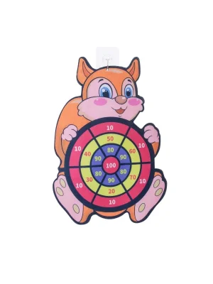 07 981 Ayaklı Cırt Cırtlı Dart  Oyunu -pilsan Oyuncak