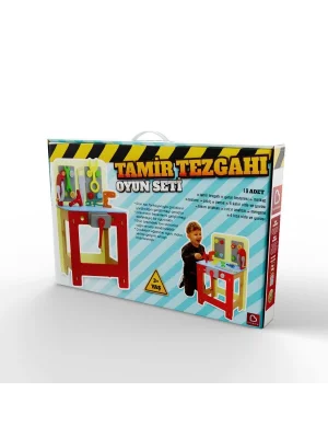 1014 Ahşap Tamirci Tezgahı - Lulubere Oyuncak