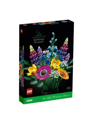 10313 Lego® İcons - Kır Çiçekleri Buketi 939 Parça +18 Yaş