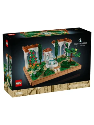 10359 Lego İcons Çeşmeli Bahçe - Fountain Garden 1302 Parça +18 Yaş