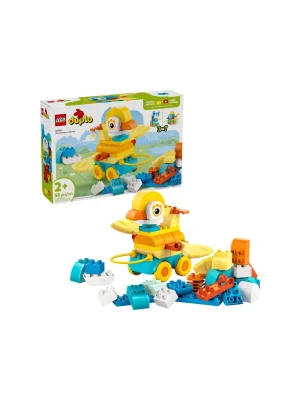 10448 Lego Duplo 3ü1 Arada Tekerlekli Hayvanlar 58 Parça +2 Yaş