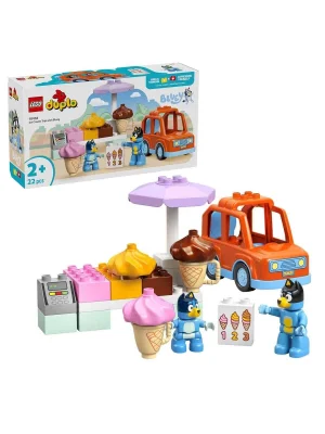 10458 Lego Duplo Bluey İle Dondurma Gezisi 22 Parça +2 Yaş