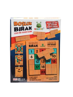 119 Woody Boşluk Bırakma Oyunu -karsan