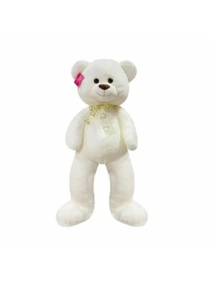 1191 Puffy Salaş Ayı 80 Cm Beyaz -selay