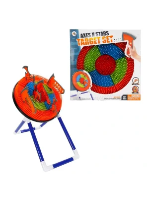 11912 Sun-aoj-dart Target Set Axes N Stars Ayaklı