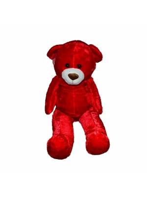 1192k Puffy Salaş Ayı 100 Cm Kırmızı -selay