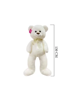 1193 Puffy Salaş Ayı 130 Cm Ekru