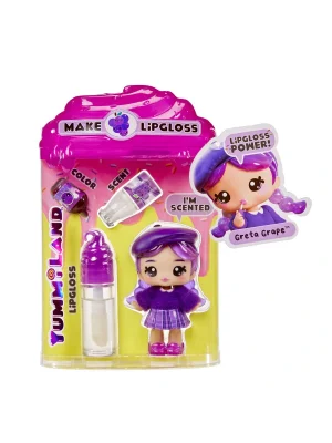 120773 Yummiland Greta Grape Bebeği Ve Dudak Parlatıcısı