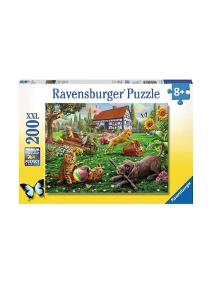 128280 Bahçede 200 Parça Xxl Ravensburger Puzzle