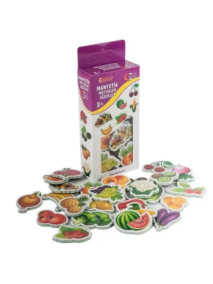 1307 Manyetik Meyveler Sebzeler