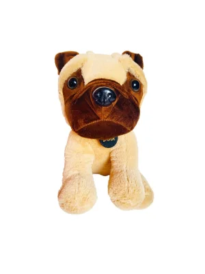 1436 Dobi Köpek 30 Cm Kahverengi -selay Oyuncak