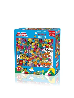 14452 Puzzle 1000 Mr Men Lisanslı 1000 Parça Yetişkin Puzzle
