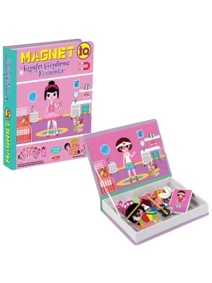 1499 Dıytoy, Magnet Kıyafet Giydirme Oyunu / +3 Yaş