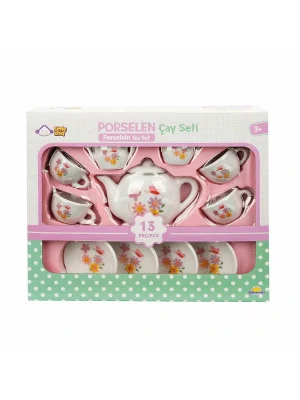 1501 Porselen Çay Seti 13 Parça -sunman