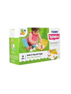 1581 Tomy Toomies Saklambaçlı Renkli Yumurtalar 12-36 Ay
