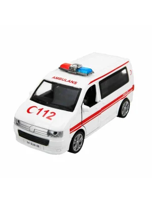 1606 1:32 Sesli Ve Işıklı Şehir Kurtarma Araçları 13 Cm -sunman