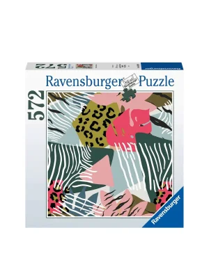 169290 Ravensburger Hayvan Desenleri 572 Parça Puzzle