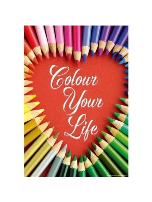 17081  Colour Your Life 500 Parça Puzzle - Educa Puzzle