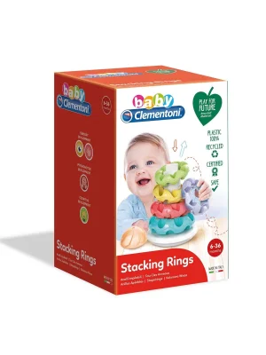 17103 Baby Clementoni - Renkli Halkalar 6-36 Ay